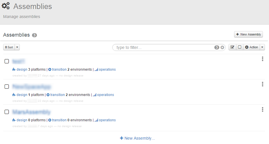 Assess Health Dashboard